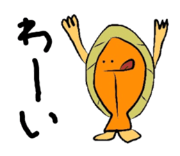 Flatfish Man sticker #4287019