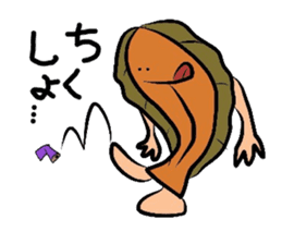 Flatfish Man sticker #4287024