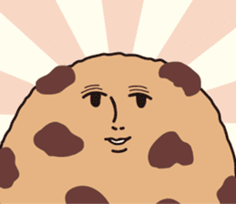 Mr.Chocolate chip cookies sticker #4287843