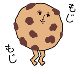 Mr.Chocolate chip cookies sticker #4287844