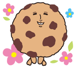 Mr.Chocolate chip cookies sticker #4287849