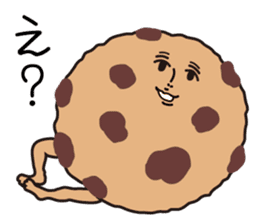 Mr.Chocolate chip cookies sticker #4287859