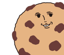 Mr.Chocolate chip cookies sticker #4287864