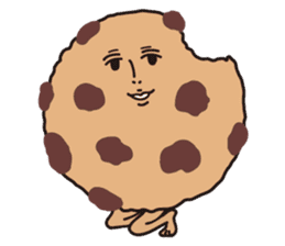 Mr.Chocolate chip cookies sticker #4287867