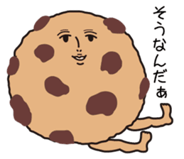 Mr.Chocolate chip cookies sticker #4287868