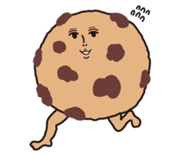 Mr.Chocolate chip cookies sticker #4287870