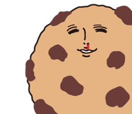 Mr.Chocolate chip cookies sticker #4287871