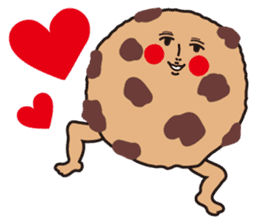 Mr.Chocolate chip cookies sticker #4287875