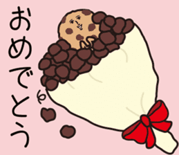 Mr.Chocolate chip cookies sticker #4287876