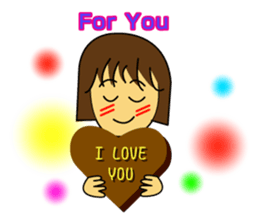 One years of Tomochan sticker #4288265