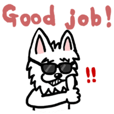 Tiachi Dog sticker #4288401