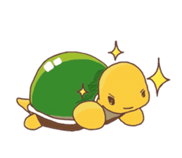 Lovely tortoise sticker #4288813
