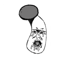 High tension mushroom sticker #4289024