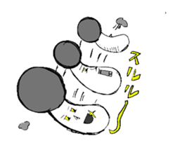 High tension mushroom sticker #4289060