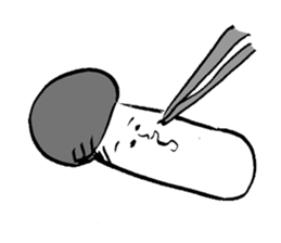 High tension mushroom sticker #4289062