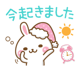 Bear and rabbit sticker sticker #4289067