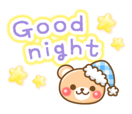 Bear and rabbit sticker sticker #4289103