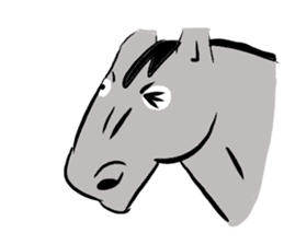 Horse day sticker #4289280