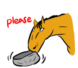 Horse day sticker #4289289