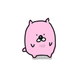 Pink moffy sticker #4289875