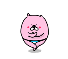 Pink moffy sticker #4289877