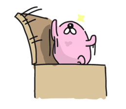 Pink moffy sticker #4289890