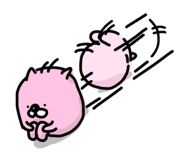 Pink moffy sticker #4289891