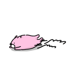 Pink moffy sticker #4289898