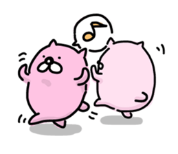 Pink moffy sticker #4289899