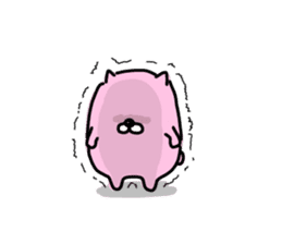 Pink moffy sticker #4289901