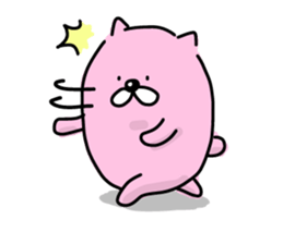 Pink moffy sticker #4289903