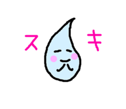 Cute Drop sticker #4290398