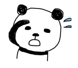 komu-no-rakugakipanda sticker #4290544