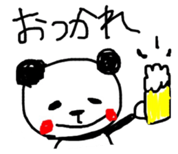 komu-no-rakugakipanda sticker #4290550