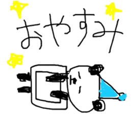 komu-no-rakugakipanda sticker #4290552