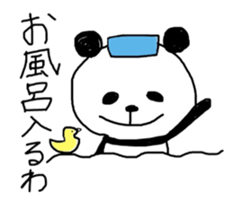 komu-no-rakugakipanda sticker #4290555