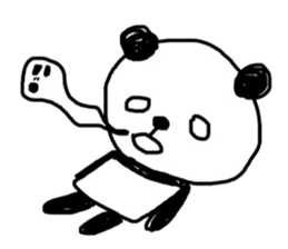 komu-no-rakugakipanda sticker #4290559