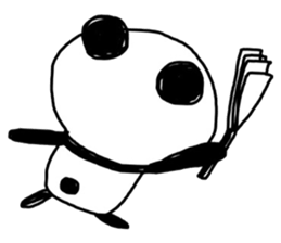 komu-no-rakugakipanda sticker #4290562