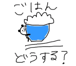 komu-no-rakugakipanda sticker #4290583