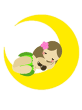 Little Kahula sticker #4291225