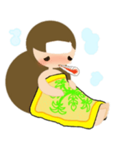 Little Kahula sticker #4291227