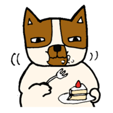 dog,cat sticker #4291589