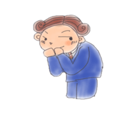 comical salaryman sticker #4291727