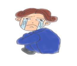 comical salaryman sticker #4291730