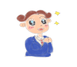 comical salaryman sticker #4291733