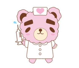 Eyebrows bear siblings sticker #4291772