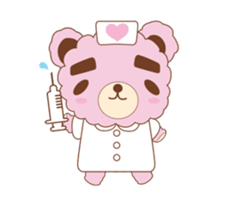 Eyebrows bear siblings sticker #4291772