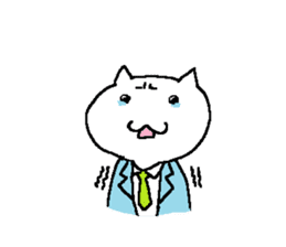 Business  Cat sticker #4292052