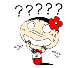 Everyday schoolgirl  3 with Koke-ko sticker #4292322