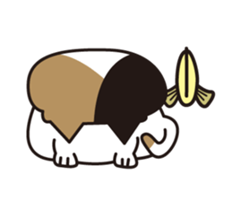 Cat & Fish sticker #4292358